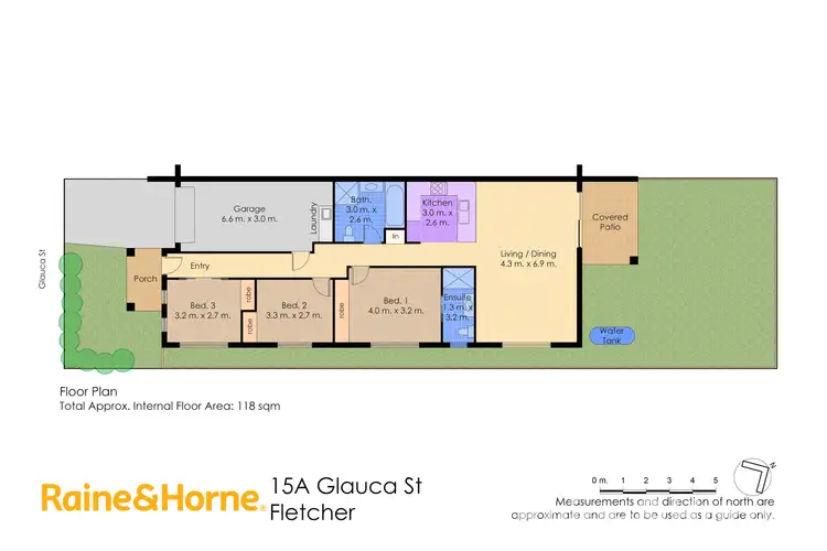 Floorplan of Homely house listing, 15A Glauca Street, Fletcher NSW 2287