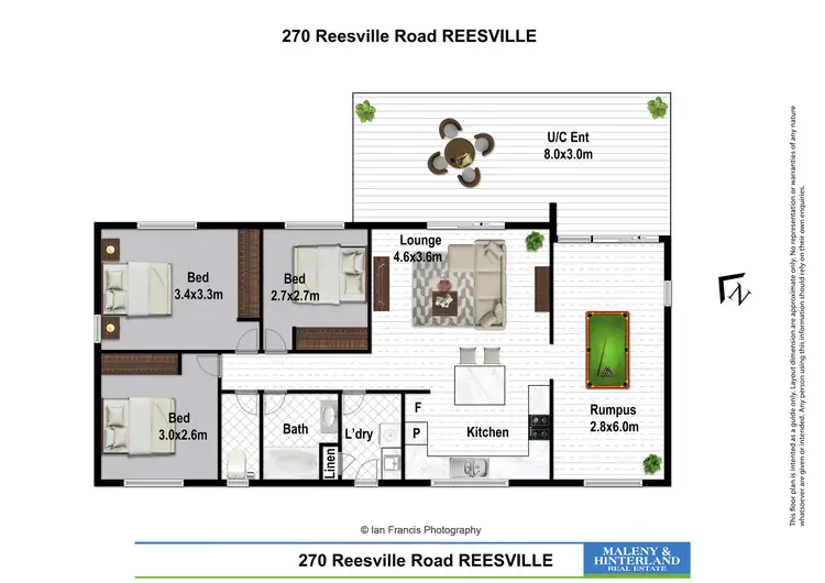 Floorplan of Homely house listing, 270 Reesville Road, Reesville QLD 4552