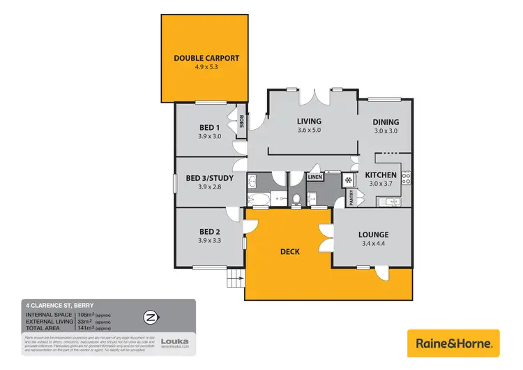 Floorplan of Homely house listing, 4 Clarence Street, Berry NSW 2535