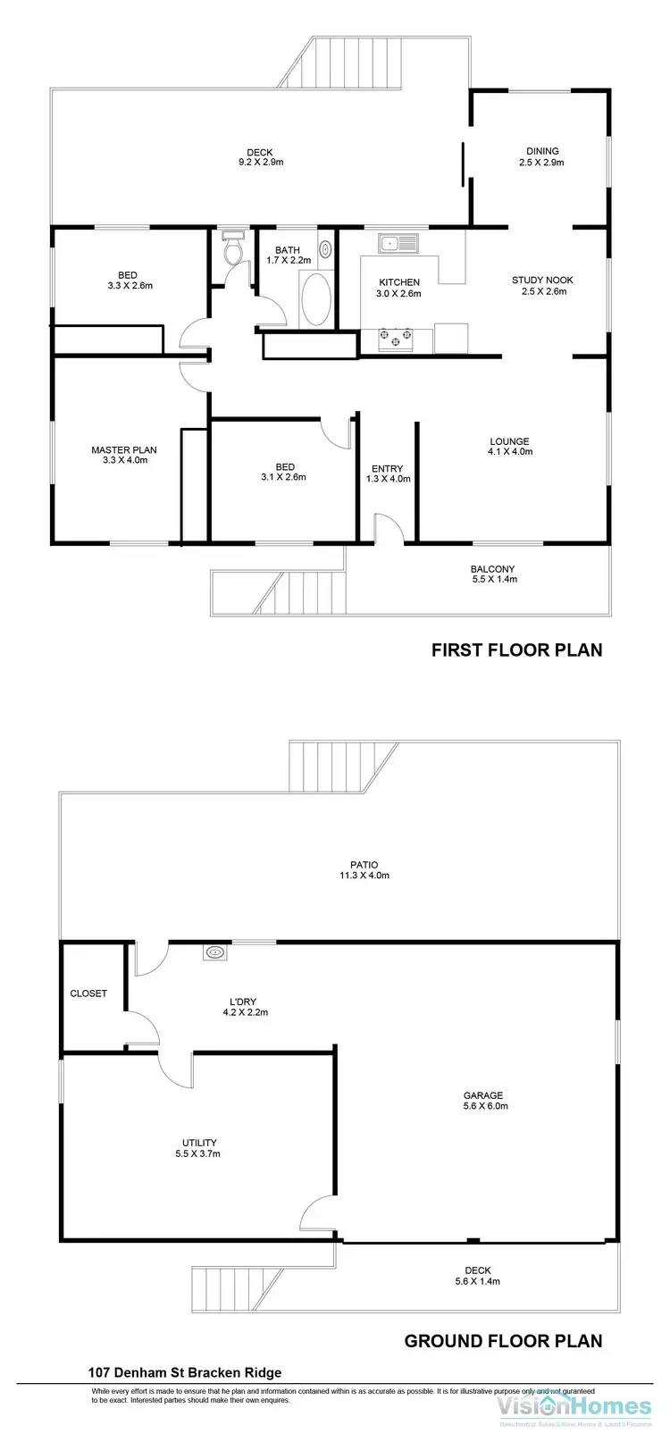 Floorplan of Homely house listing, 107 Denham Street, Bracken Ridge QLD 4017