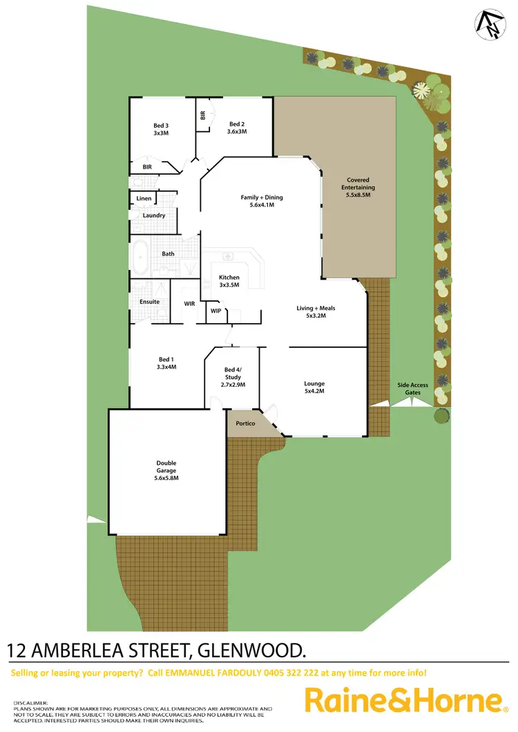 Floorplan of Homely house listing, 12 Amberlea Street, Glenwood NSW 2768