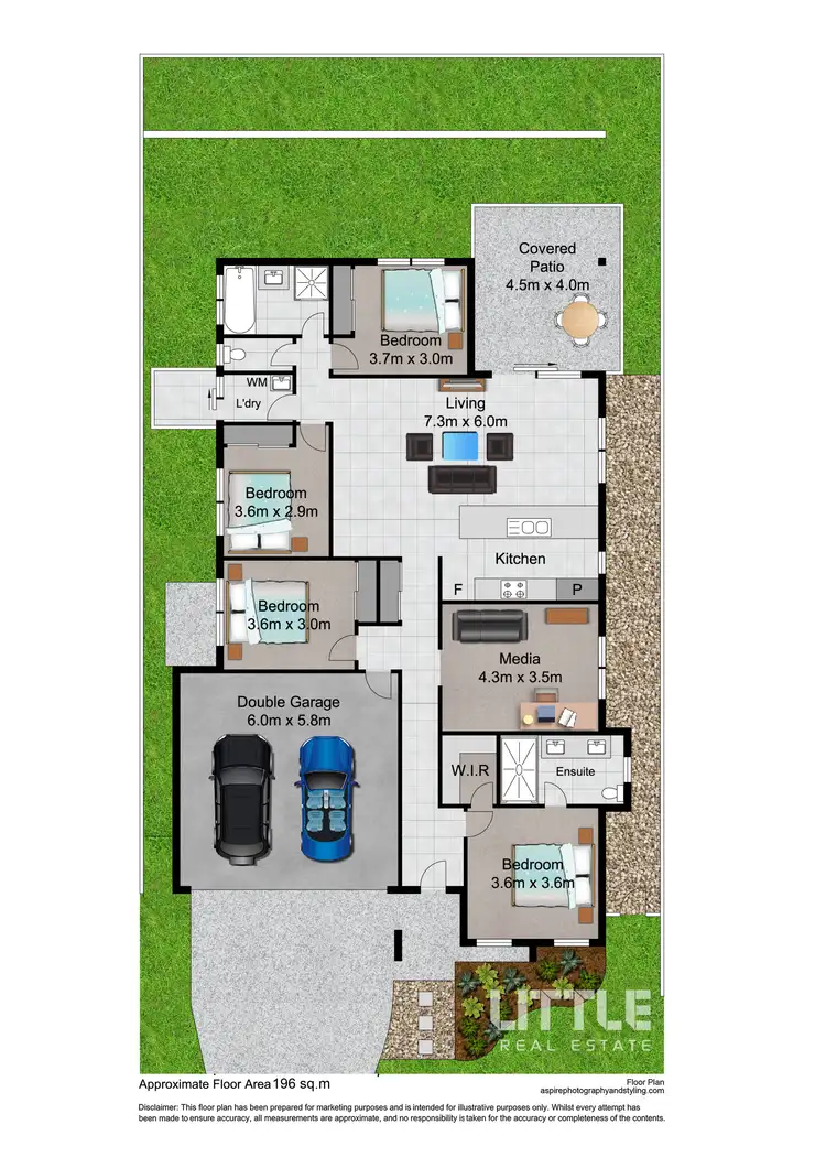 Floorplan of Homely house listing, 3 Wentworth Drive, Flagstone QLD 4280