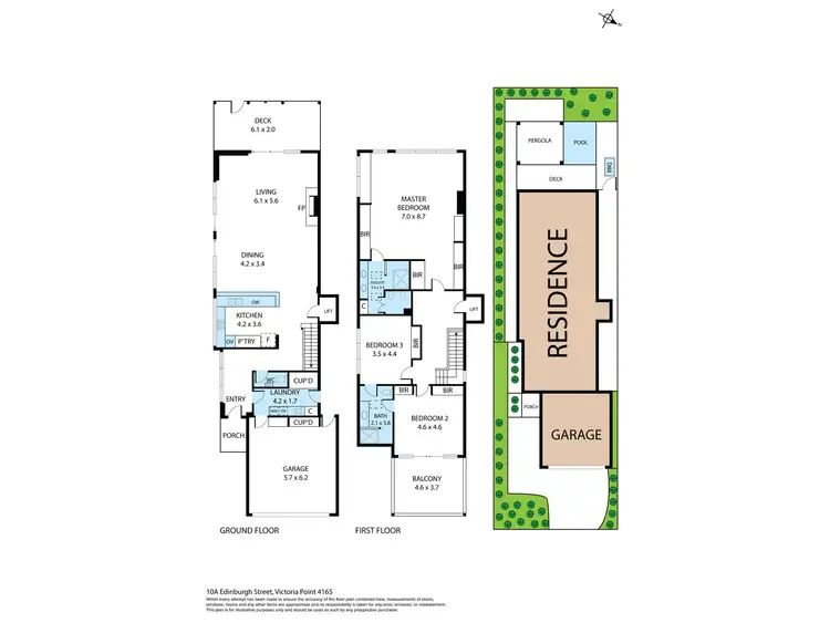 Floorplan of Homely house listing, 10a Edinburgh Street, Victoria Point QLD 4165