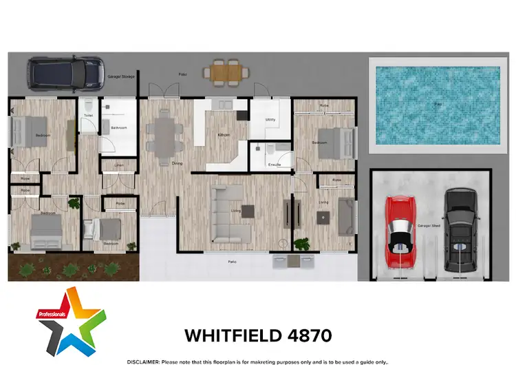 Floorplan of Homely house listing, 24 Duignan Street, Whitfield QLD 4870