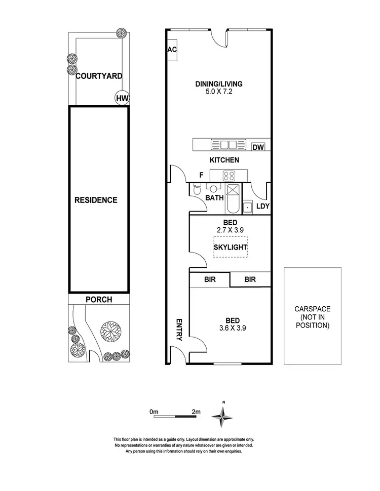 Floorplan of Homely townhouse listing, 5/7A Wall Street, Richmond VIC 3121