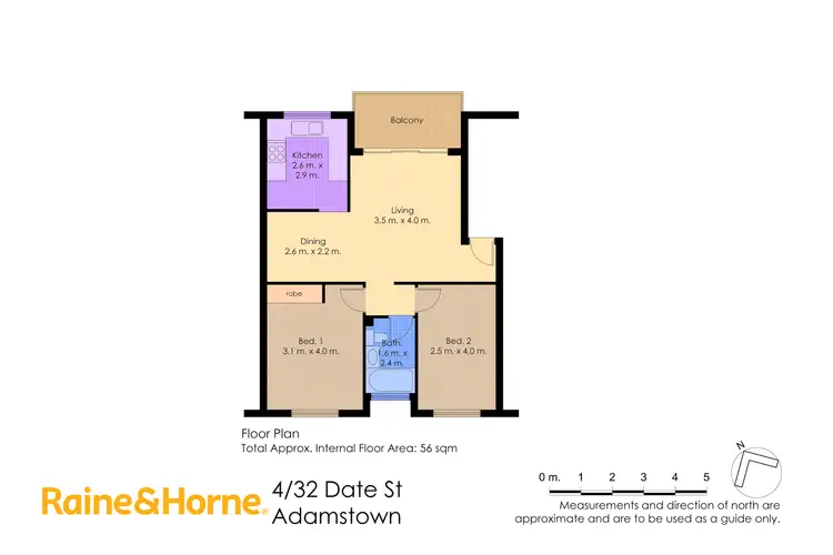 Floorplan of Homely house listing, 4/32 Date Street, Adamstown NSW 2289