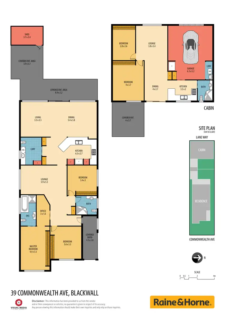Floorplan of Homely house listing, 39 Commonwealth Avenue, Blackwall NSW 2256
