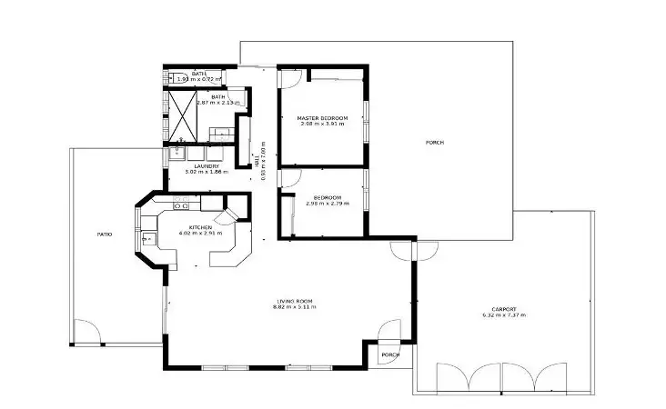 Floorplan of Homely house listing, 30 Kambara Street, White Rock QLD 4868