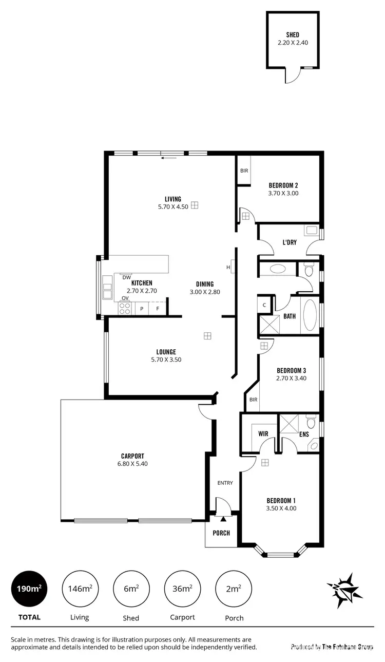 Floorplan of Homely house listing, 45 Jade Loop, Aldinga Beach SA 5173