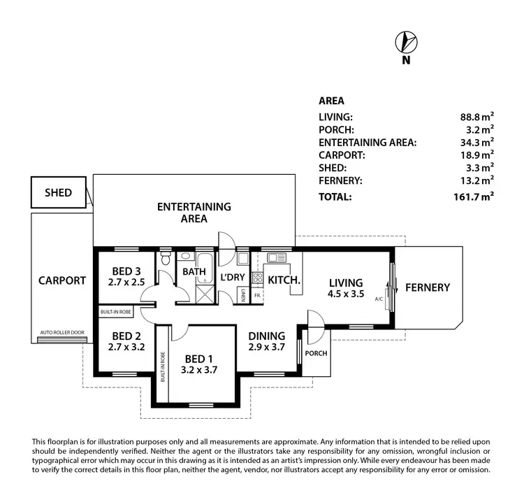 Floorplan of Homely house listing, 3/14 McCallum Court, Strathalbyn SA 5255