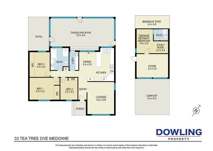 Floorplan of Homely house listing, 33 Tea Tree Drive, Medowie NSW 2318