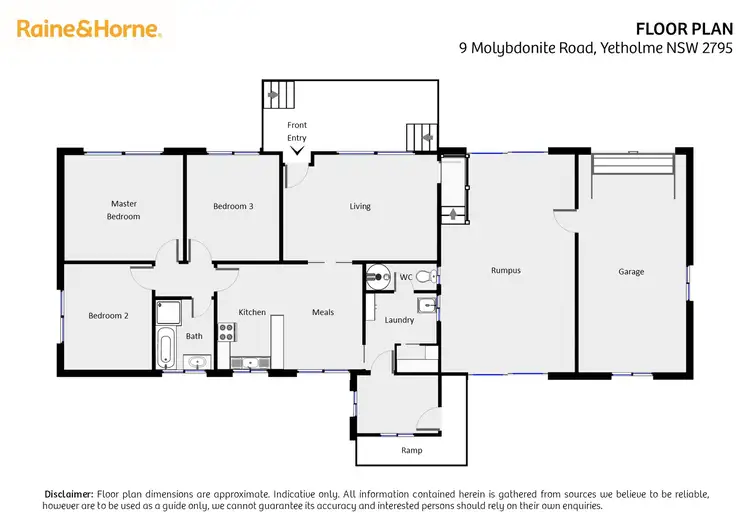 Floorplan of Homely house listing, 9 Molybdonite Road, Yetholme NSW 2795