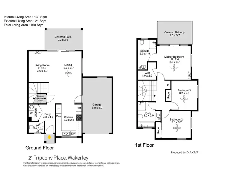 Floorplan of Homely townhouse listing, 35/21 Tripcony Place, Wakerley QLD 4154