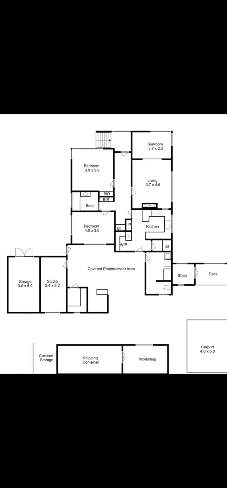 Floorplan of Homely house listing, 76 Lewisham Scenic Drive, Lewisham TAS 7173