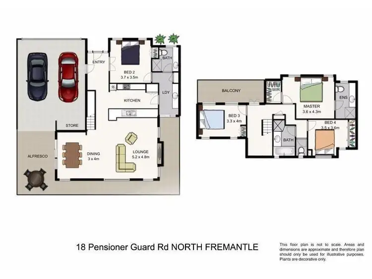 Floorplan of Homely house listing, 18 Pensioner Guard Road, North Fremantle WA 6159
