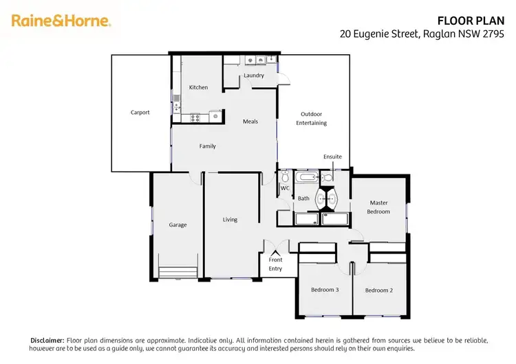 Floorplan of Homely house listing, 20 Eugenie Street, Raglan NSW 2795