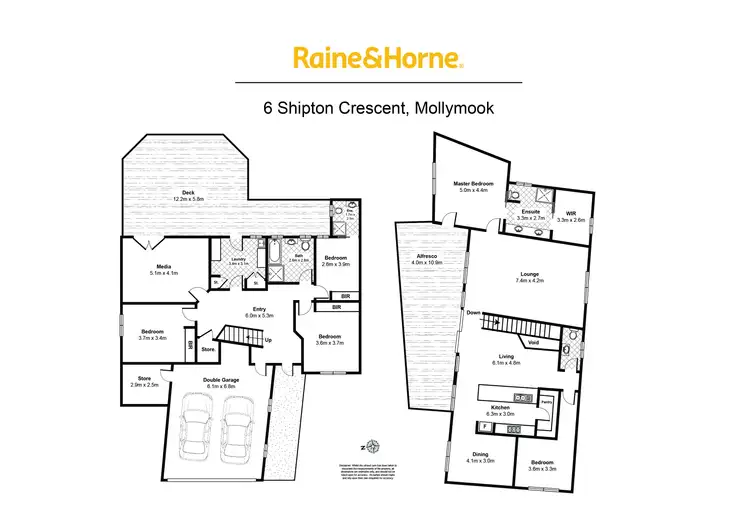 Floorplan of Homely house listing, 6 Shipton Crescent, Mollymook NSW 2539