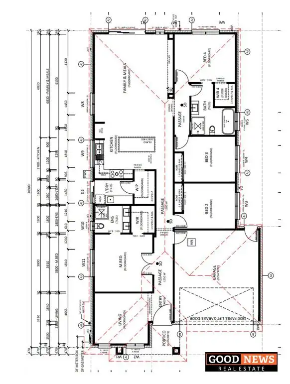 Floorplan of Homely house listing, 9 Dublin Street, Tarneit VIC 3029