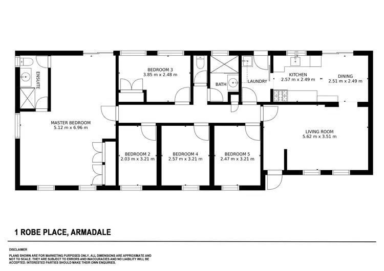 Floorplan of Homely house listing, 1 Robe Place, Armadale WA 6112