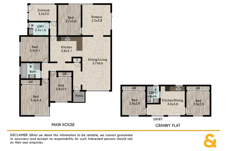 Floorplan of Homely house listing, 101 & 101A Shepherd Street, Colyton NSW 2760