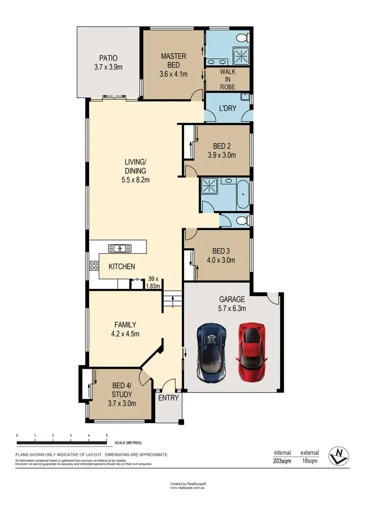 Floorplan of Homely house listing, 47 Amadeus Circuit, Springfield Lakes QLD 4300