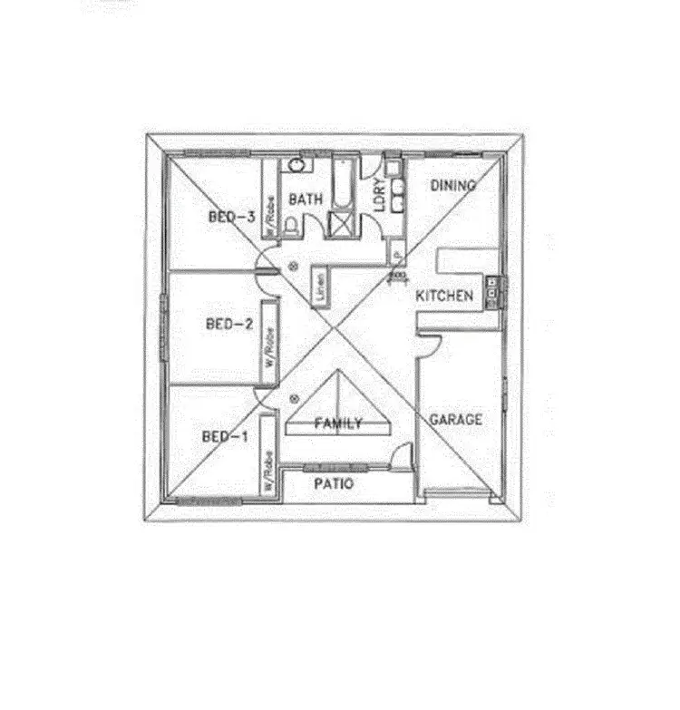 Floorplan of Homely block of units listing, 1-14/5 Trafalgar Street, Young NSW 2594
