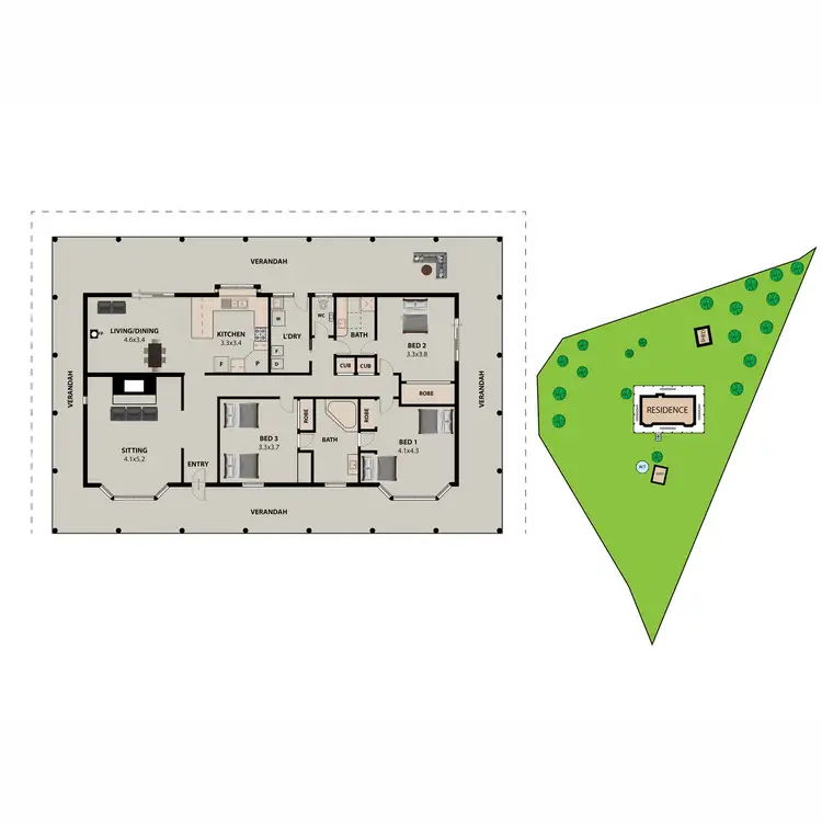 Floorplan of Homely rural property listing, 920 Mardan Road, Leongatha VIC 3953