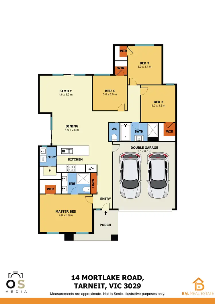 Floorplan of Homely house listing, 14 Mortlake Road, Tarneit VIC 3029