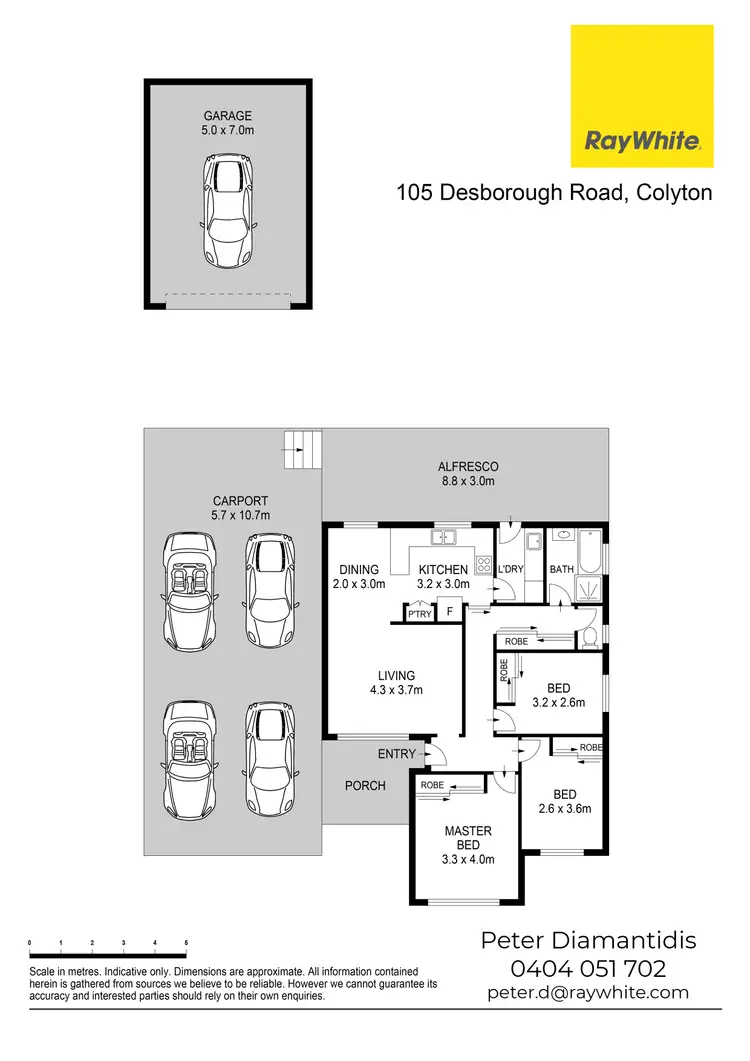 Floorplan of Homely house listing, 105 Desborough Road, Colyton NSW 2760