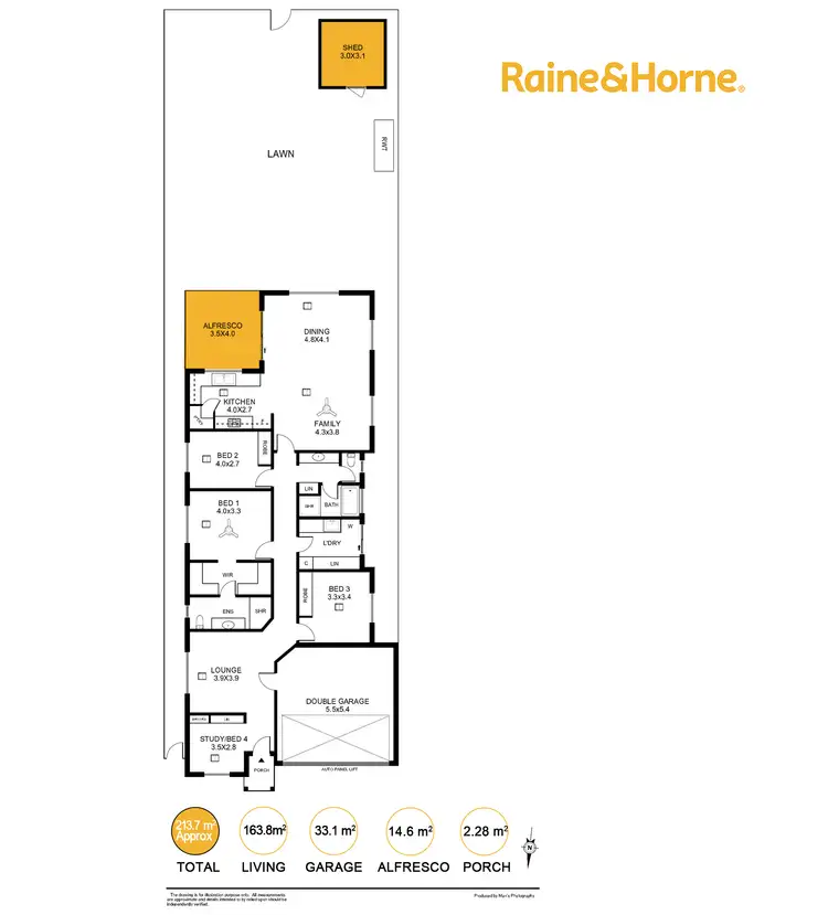 Floorplan of Homely house listing, 34a Hawker Avenue, Plympton Park SA 5038