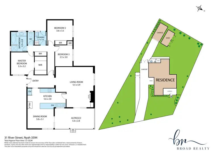 Floorplan of Homely house listing, 31 River Street, Nyah VIC 3594