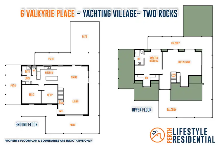 Floorplan of Homely house listing, 6 Valkyrie Place, Two Rocks WA 6037