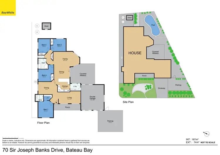 Floorplan of Homely house listing, 70 Sir Joseph Banks Drive, Bateau Bay NSW 2261