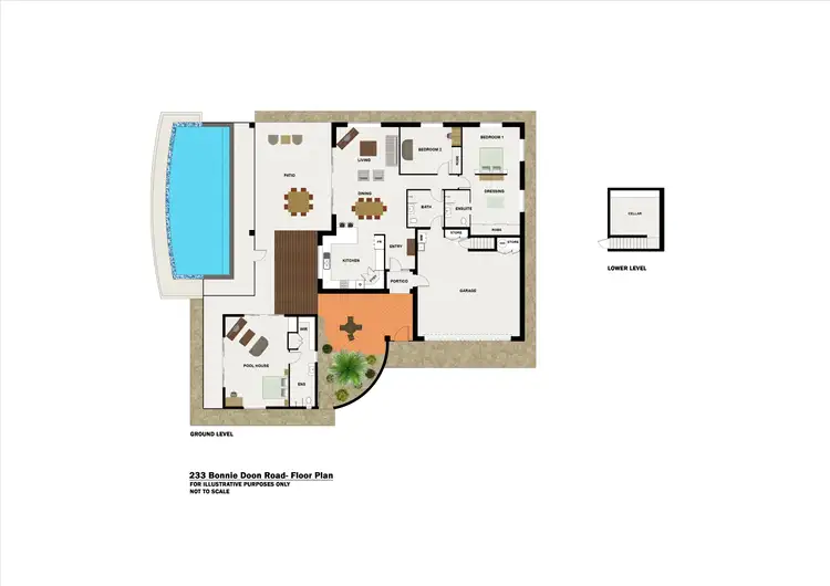 Floorplan of Homely house listing, 233 Bonnie Doon Road, Cooya Beach QLD 4873