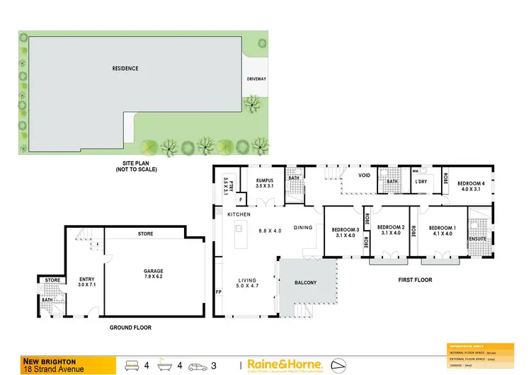 Floorplan of Homely house listing, 18 Strand Avenue, New Brighton NSW 2483