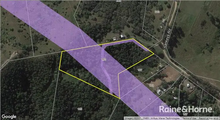 Floorplan of Homely land listing, 193 Sankeys Road, Federal QLD 4568
