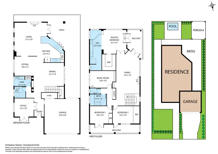 Floorplan of Homely house listing, 8 Paxton Street, Raby Bay QLD 4163
