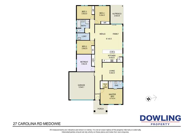 Floorplan of Homely house listing, 27 Carolina Road, Medowie NSW 2318