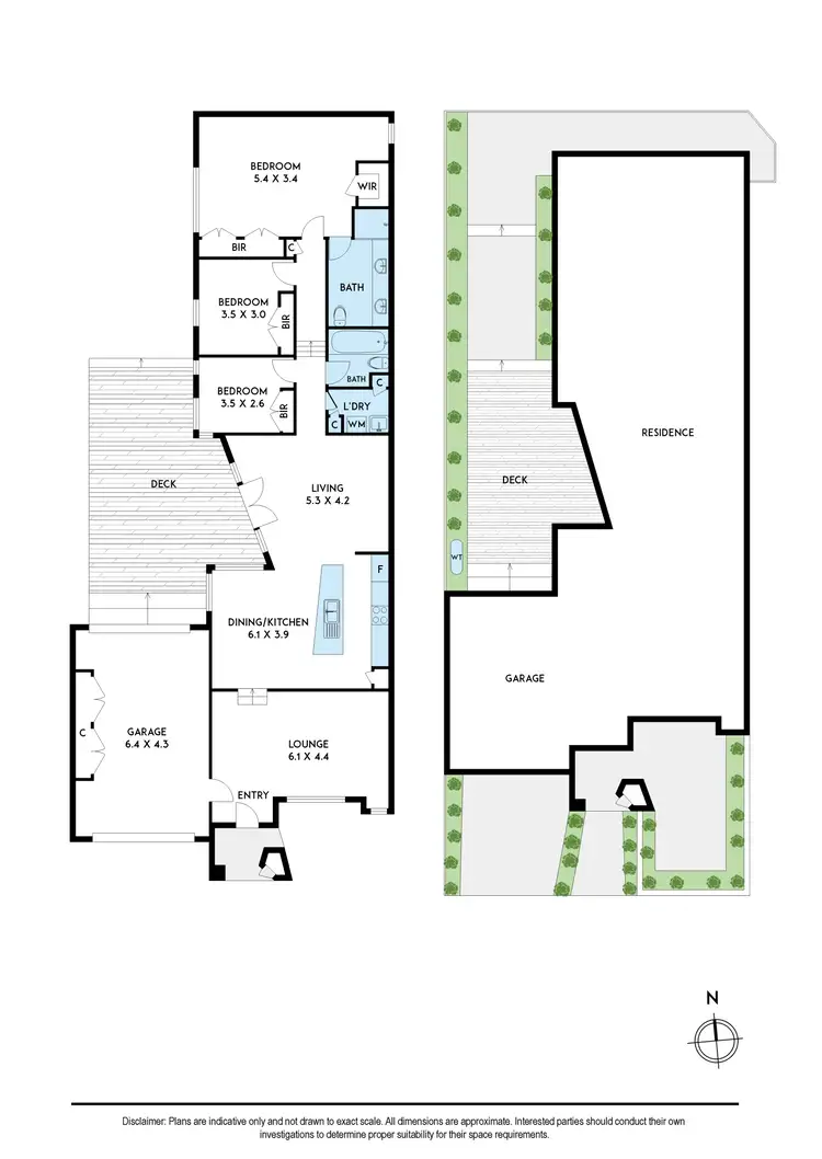 Floorplan of Homely townhouse listing, House/522A Balcombe Road, Beaumaris VIC 3193