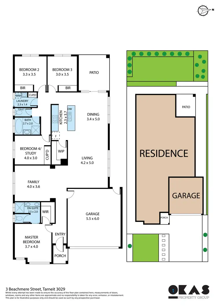 Floorplan of Homely house listing, 3 Beachmere Street, Tarneit VIC 3029