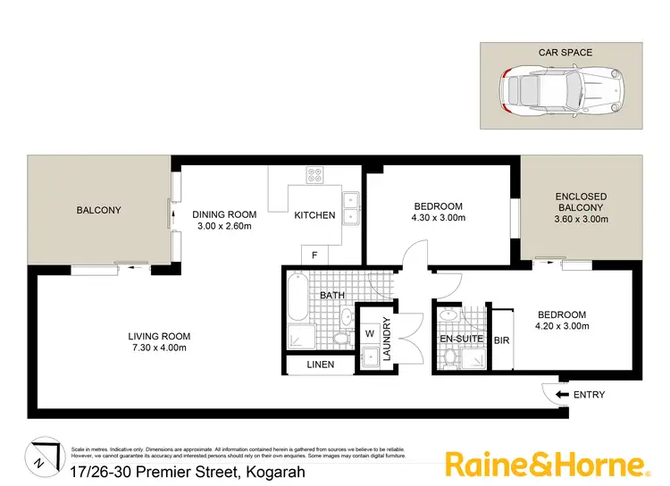 Floorplan of Homely apartment listing, 17/26-30 Premier Street, Kogarah NSW 2217