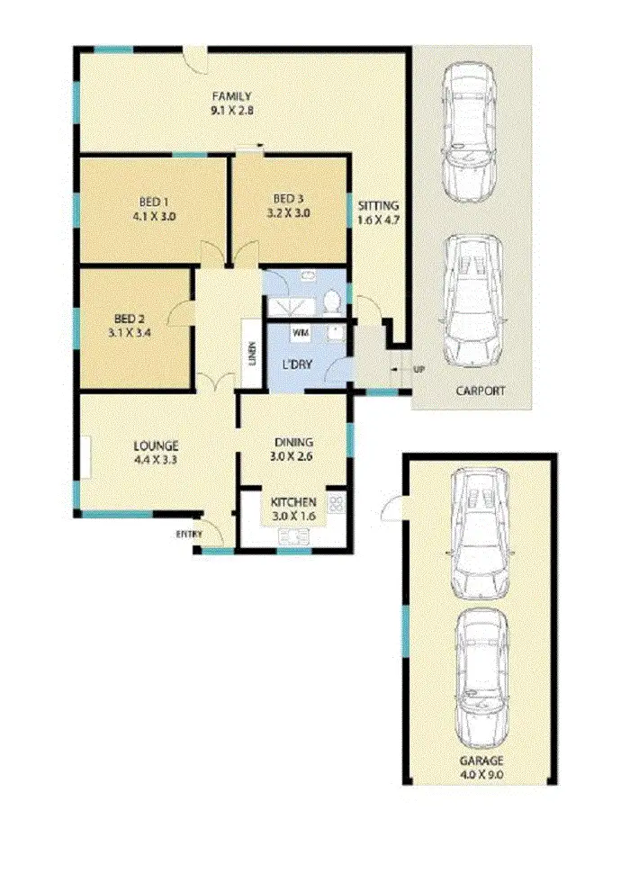 Floorplan of Homely house listing, 40 Albert Street, Unanderra NSW 2526