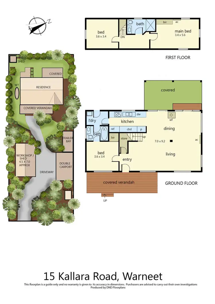 Floorplan of Homely house listing, 15 Kallara Road, Warneet VIC 3980