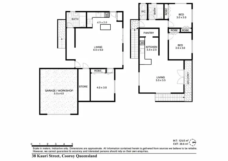 Floorplan of Homely house listing, 38 Kauri Street, Cooroy QLD 4563