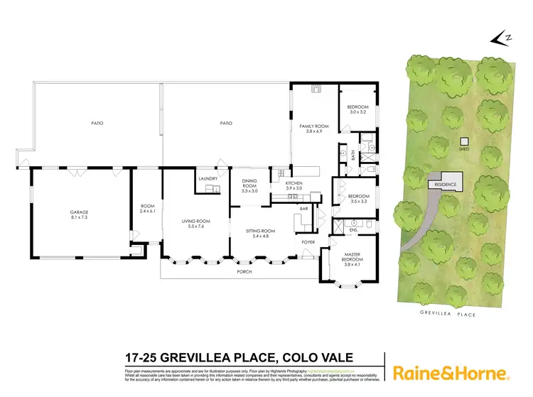 Floorplan of Homely house listing, 17-25 Grevillea Place, Colo Vale NSW 2575