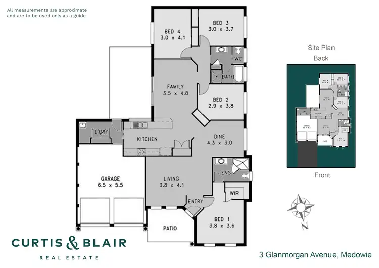 Floorplan of Homely house listing, 3 Glanmorgan Avenue, Medowie NSW 2318