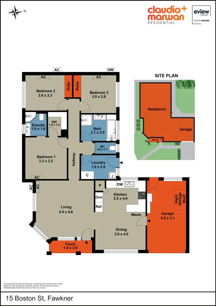 Floorplan of Homely house listing, 15 Boston Street, Fawkner VIC 3060