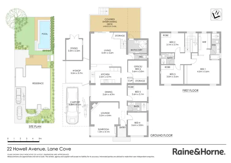 Floorplan of Homely house listing, 22 Howell Avenue, Lane Cove NSW 2066