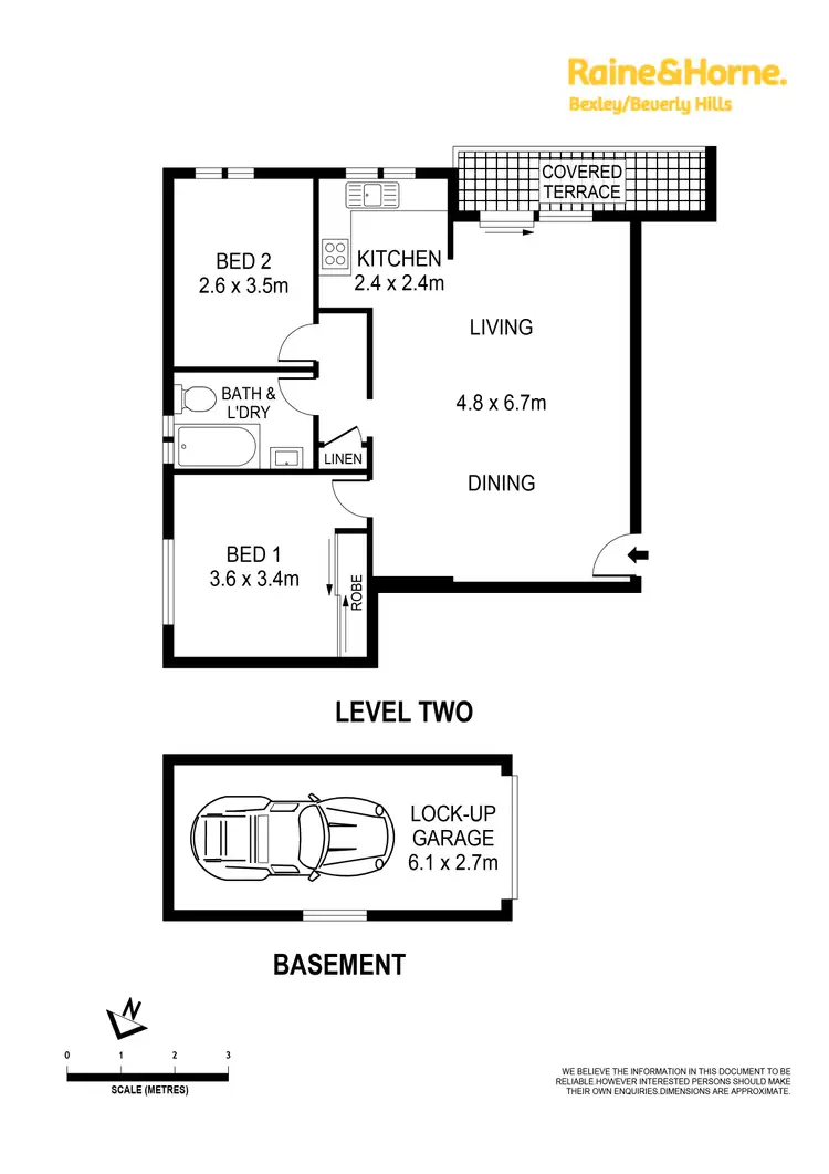 Floorplan of Homely unit listing, 14/58 Myers St, Roselands NSW 2196