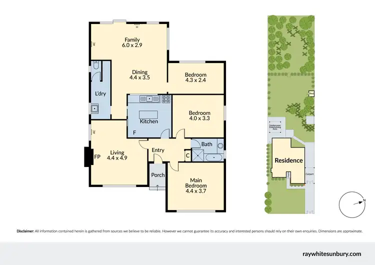 Floorplan of Homely house listing, 75 Northumberland Road, Pascoe Vale VIC 3044